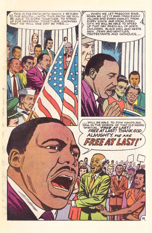 Mlk Comic Style Martin Luther King Jr | Black History Books | Black History Magazines ...