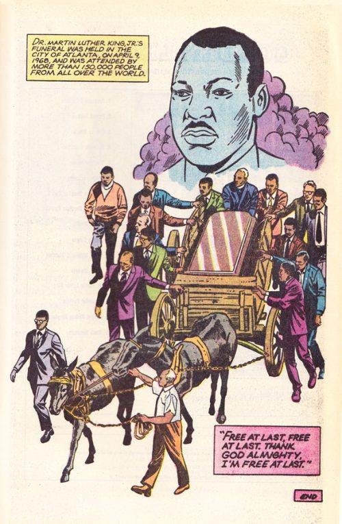 Mlk Comic Style Martin Luther King Jr | Black History Books | Black History Magazines ...